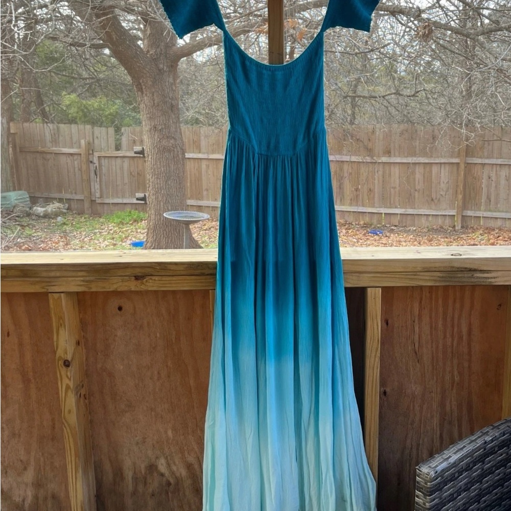 EARTHBOUND maxi ombre dress
